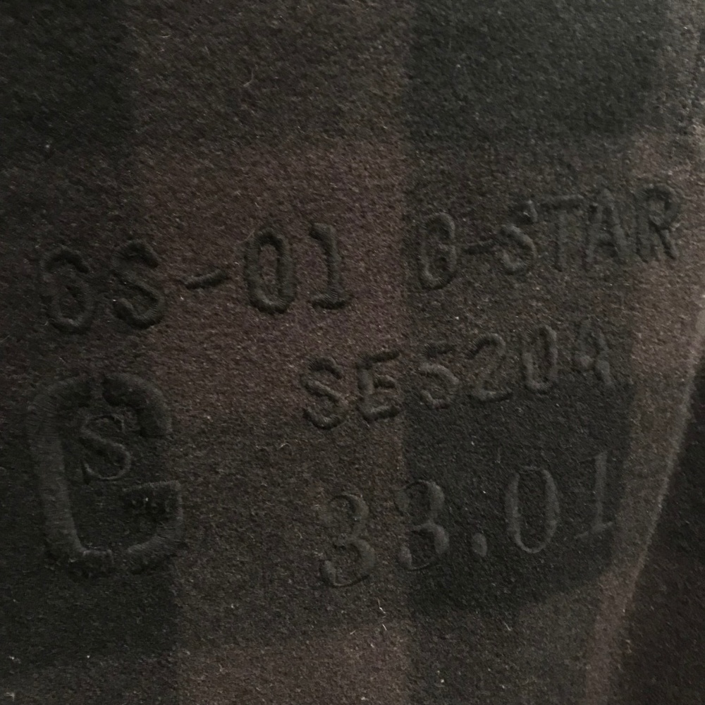 G STAR RAW Jacket Coat Plaid Wool Bomber Hood S M - Picture 7 of 9
